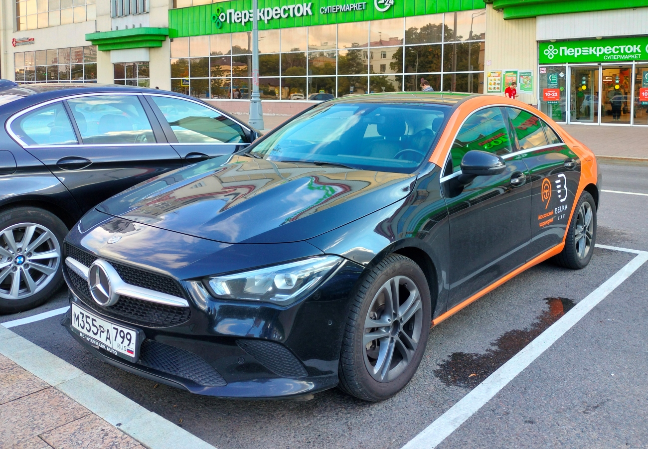 Москва, Mercedes-Benz CLA-Klasse № М 355 РА 799