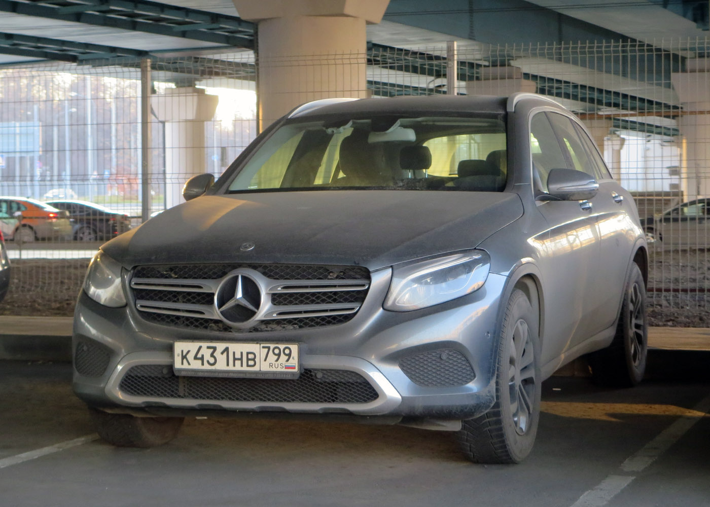 Москва, Mercedes-Benz GLC-Klasse № К 431 НВ 799