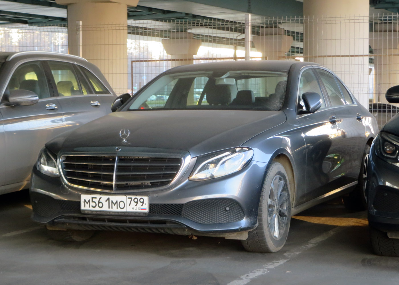 Москва, Mercedes-Benz E-Klasse № М 561 МО 799