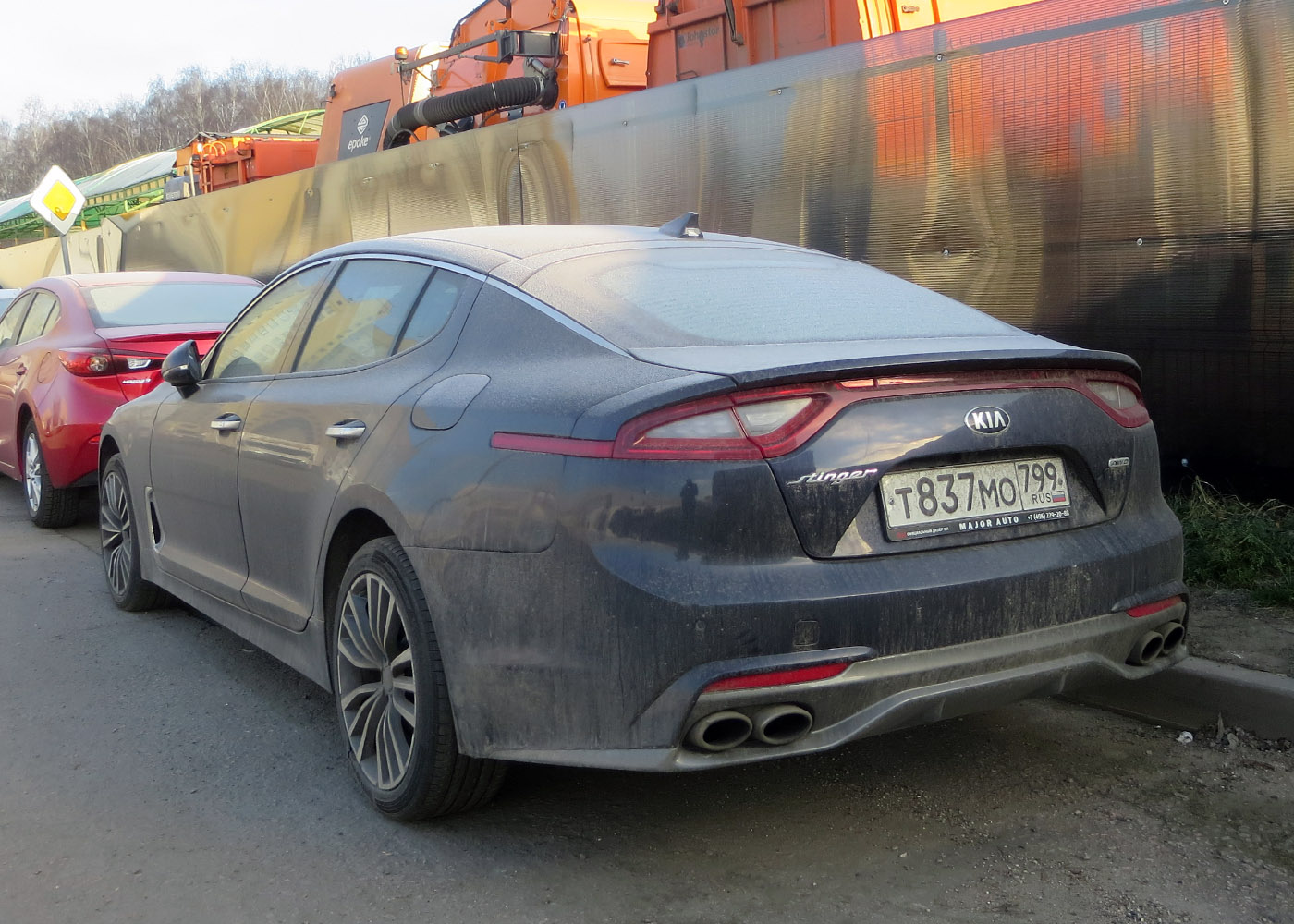 Москва, KIA Stinger № Т 837 МО 799