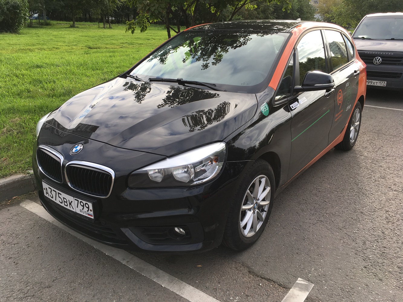 Москва, BMW 2 Series № А 375 ВК 799