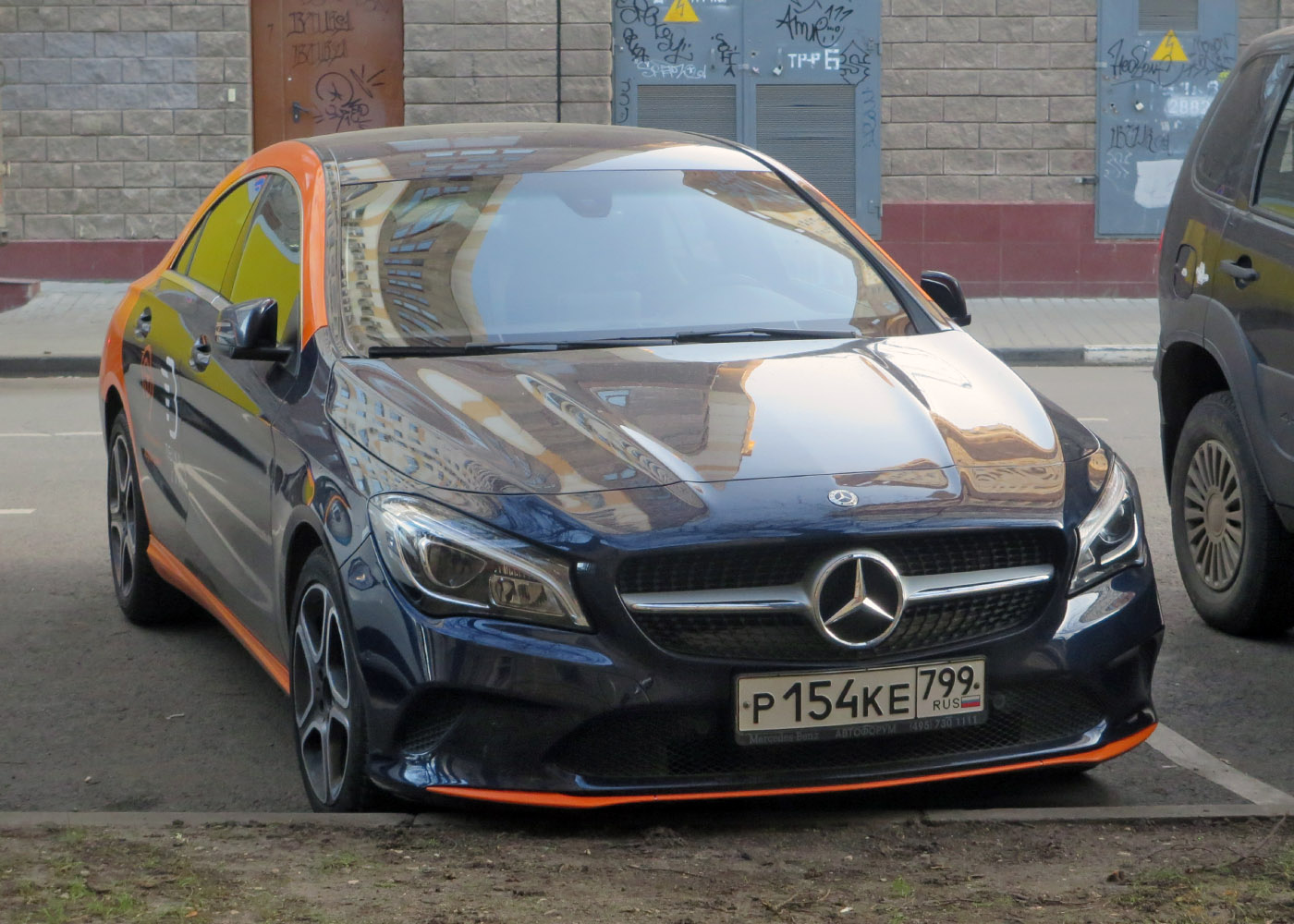 Москва, Mercedes-Benz CLA-Klasse № Р 154 КЕ 799