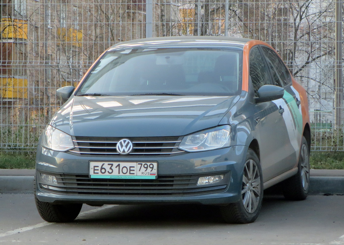 Москва, Volkswagen Polo № Е 631 ОЕ 799
