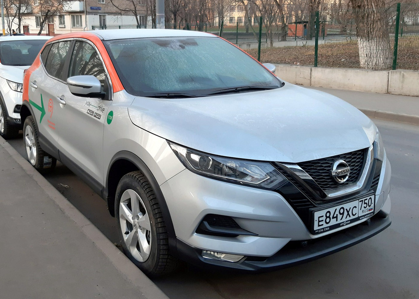 Москва, Nissan Qashqai № Е 849 ХС 750