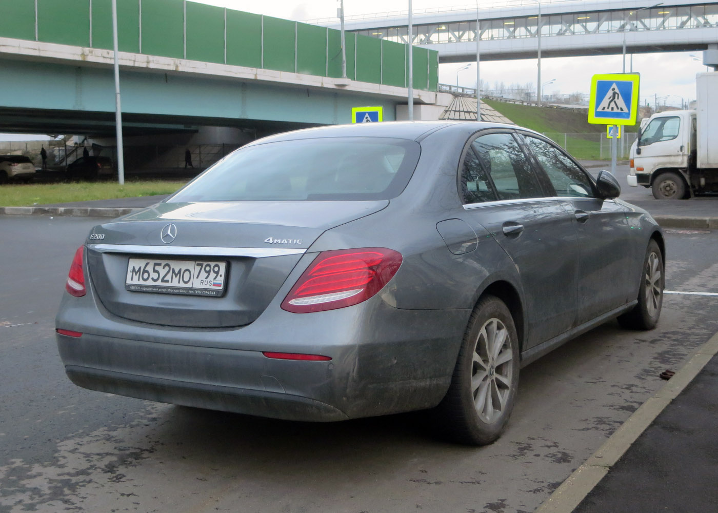 Москва, Mercedes-Benz E-Klasse № М 652 МО 799