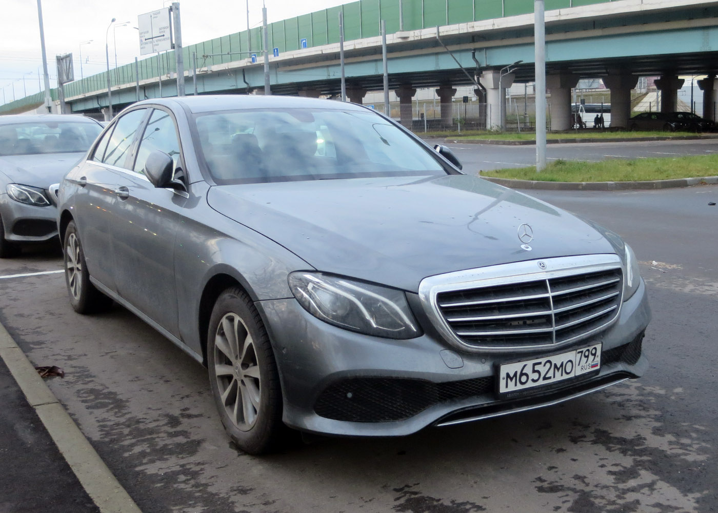 Москва, Mercedes-Benz E-Klasse № М 652 МО 799