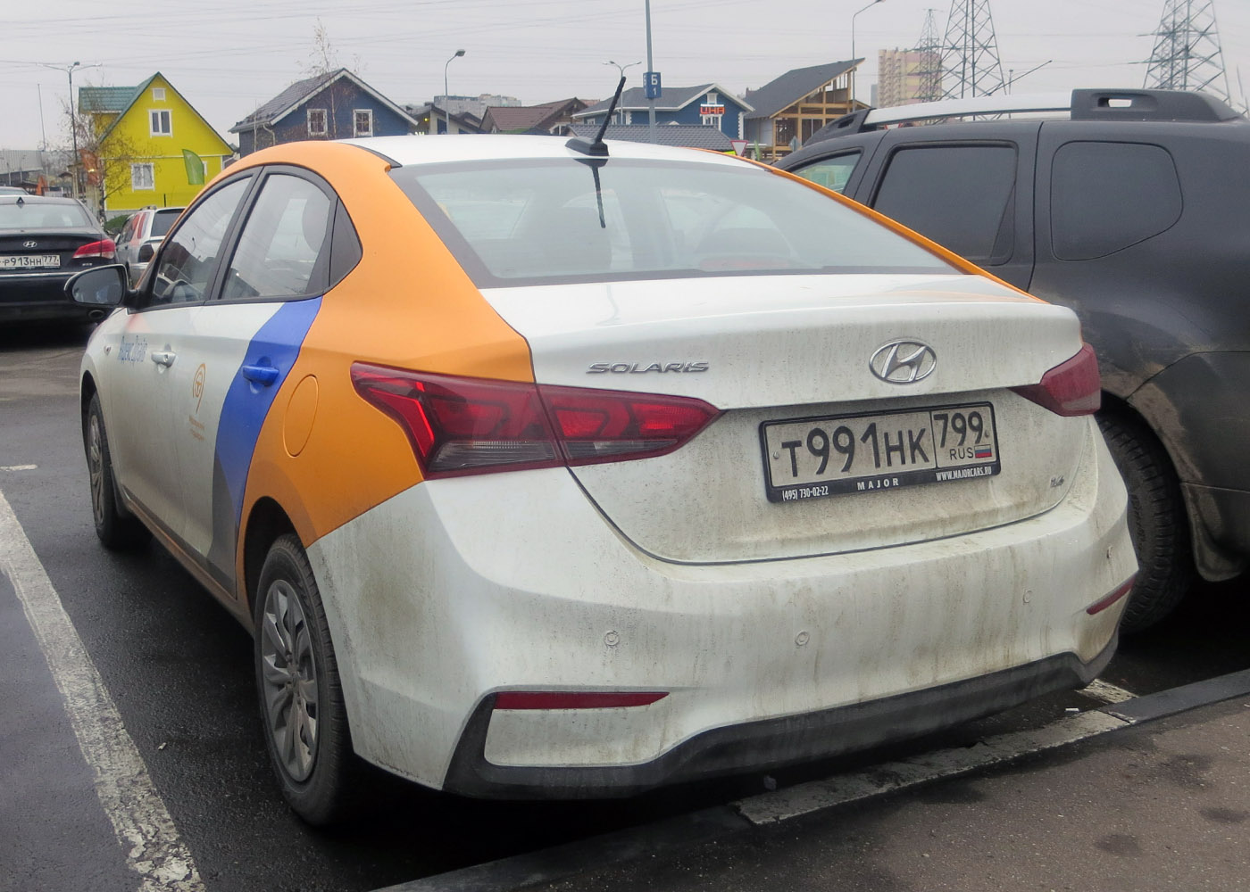 Москва, Hyundai Solaris № Т 991 НК 799