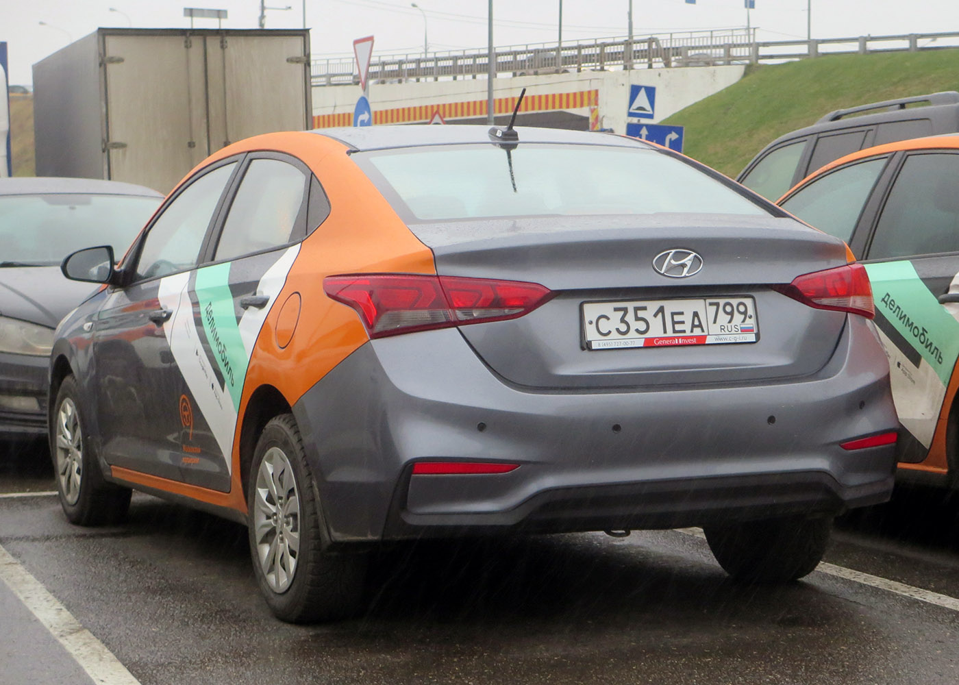 Москва, Hyundai Solaris № С 351 ЕА 799
