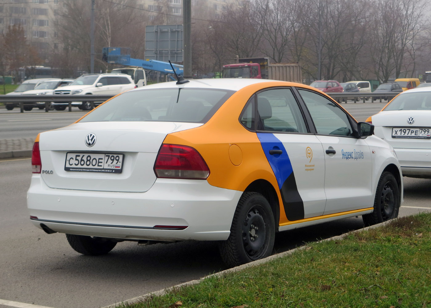 Москва, Volkswagen Polo № С 568 ОЕ 799