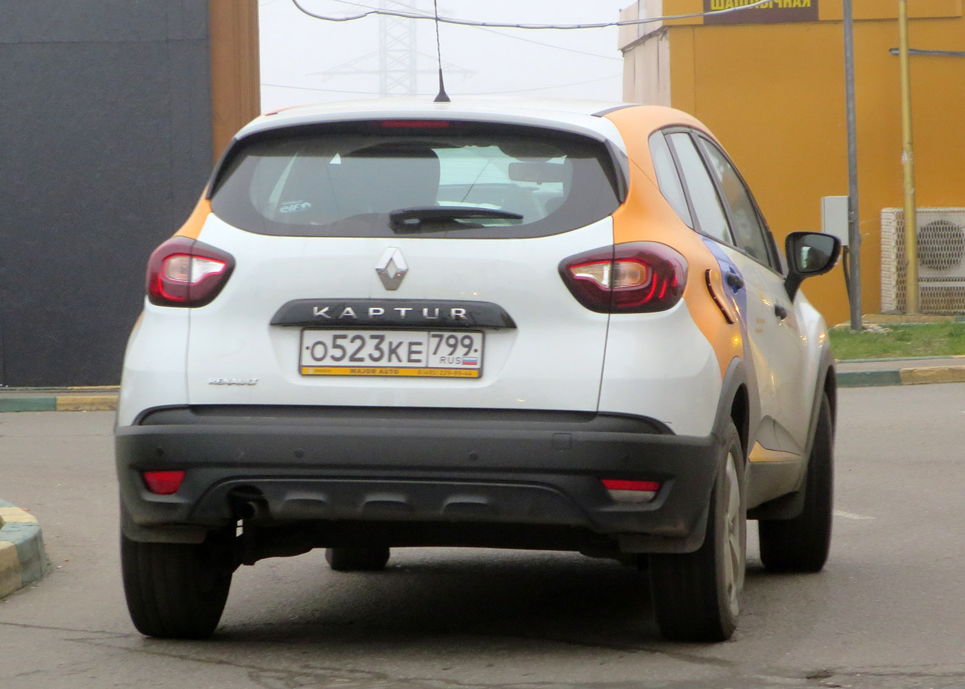 Москва, Renault Kaptur № О 523 КЕ 799