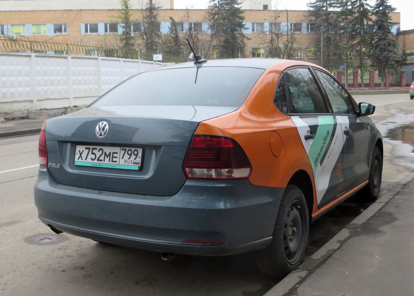 Москва, Volkswagen Polo № Х 752 МЕ 799