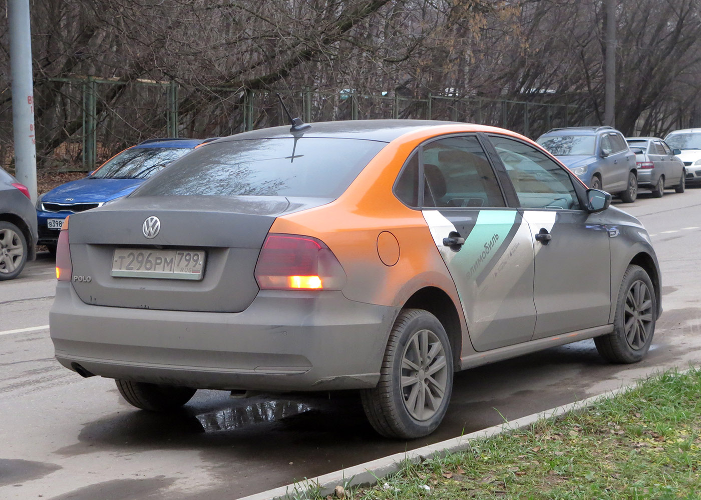 Москва, Volkswagen Polo № Т 296 РМ 799