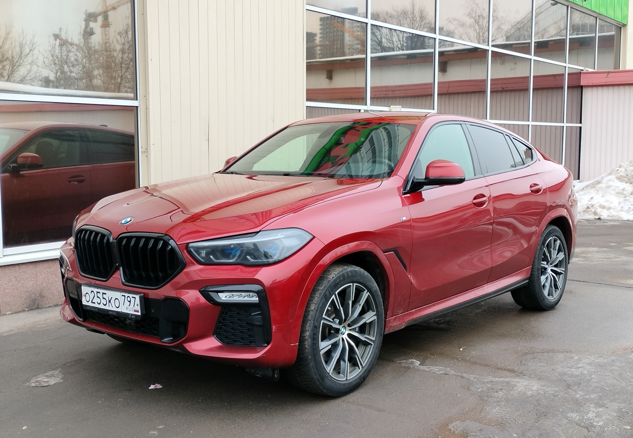 Москва, BMW X6 № О 255 КО 797