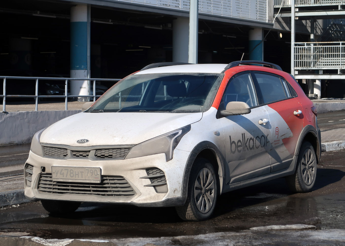 Москва, KIA Rio № У 478 НТ 790