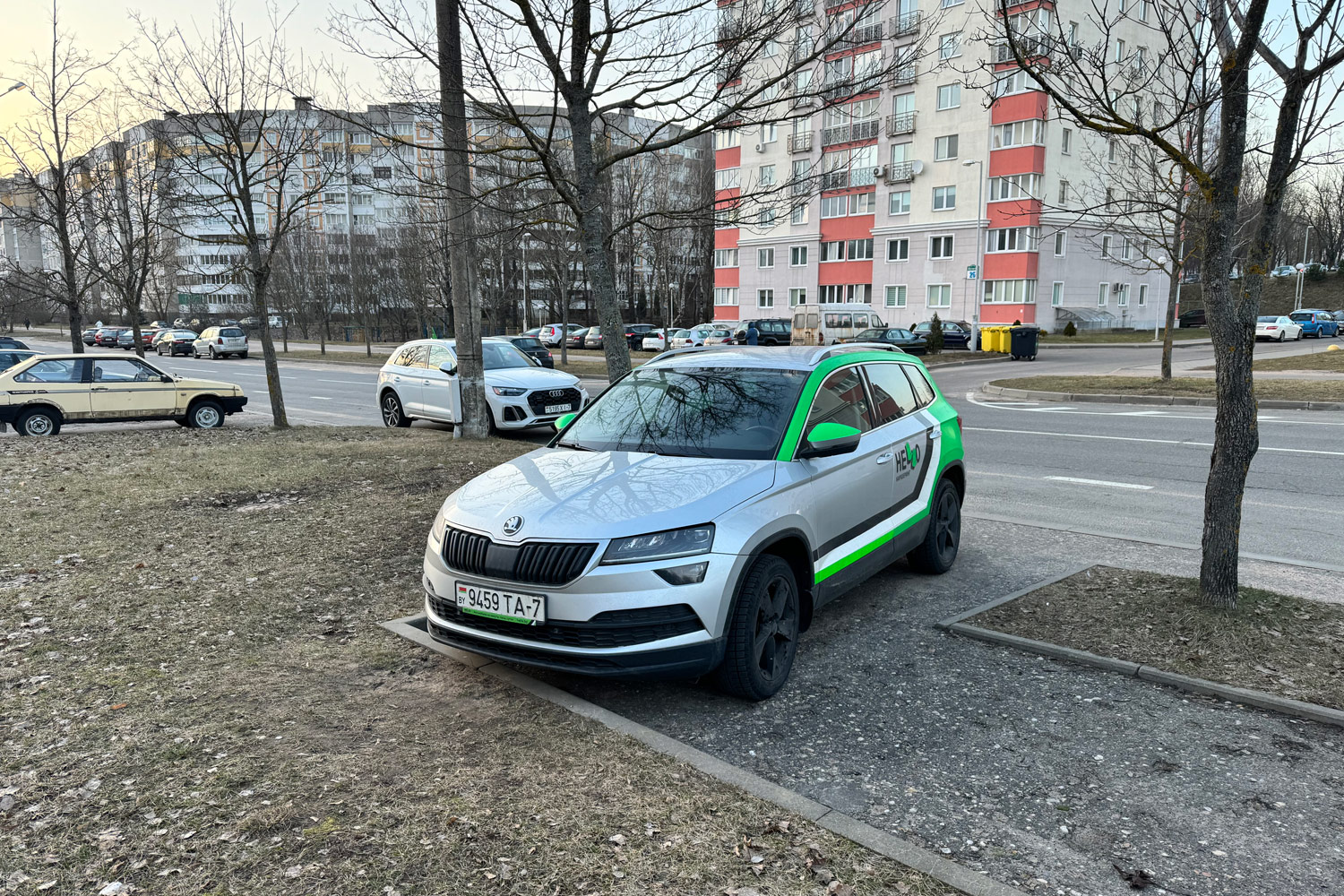 Минск, Škoda Karoq № 9459 TA-7