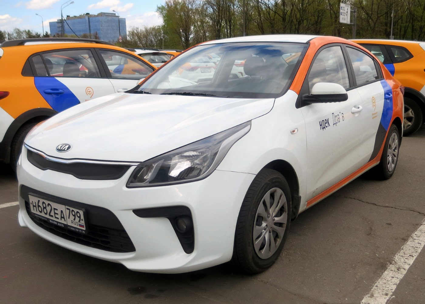 Москва, KIA Rio № Н 682 ЕА 799
