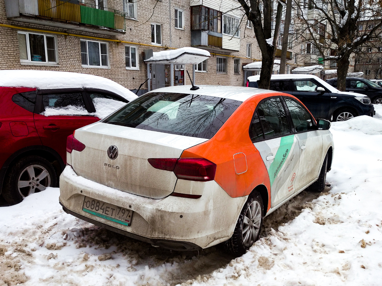 Москва, Volkswagen Polo № О 884 ЕТ 797