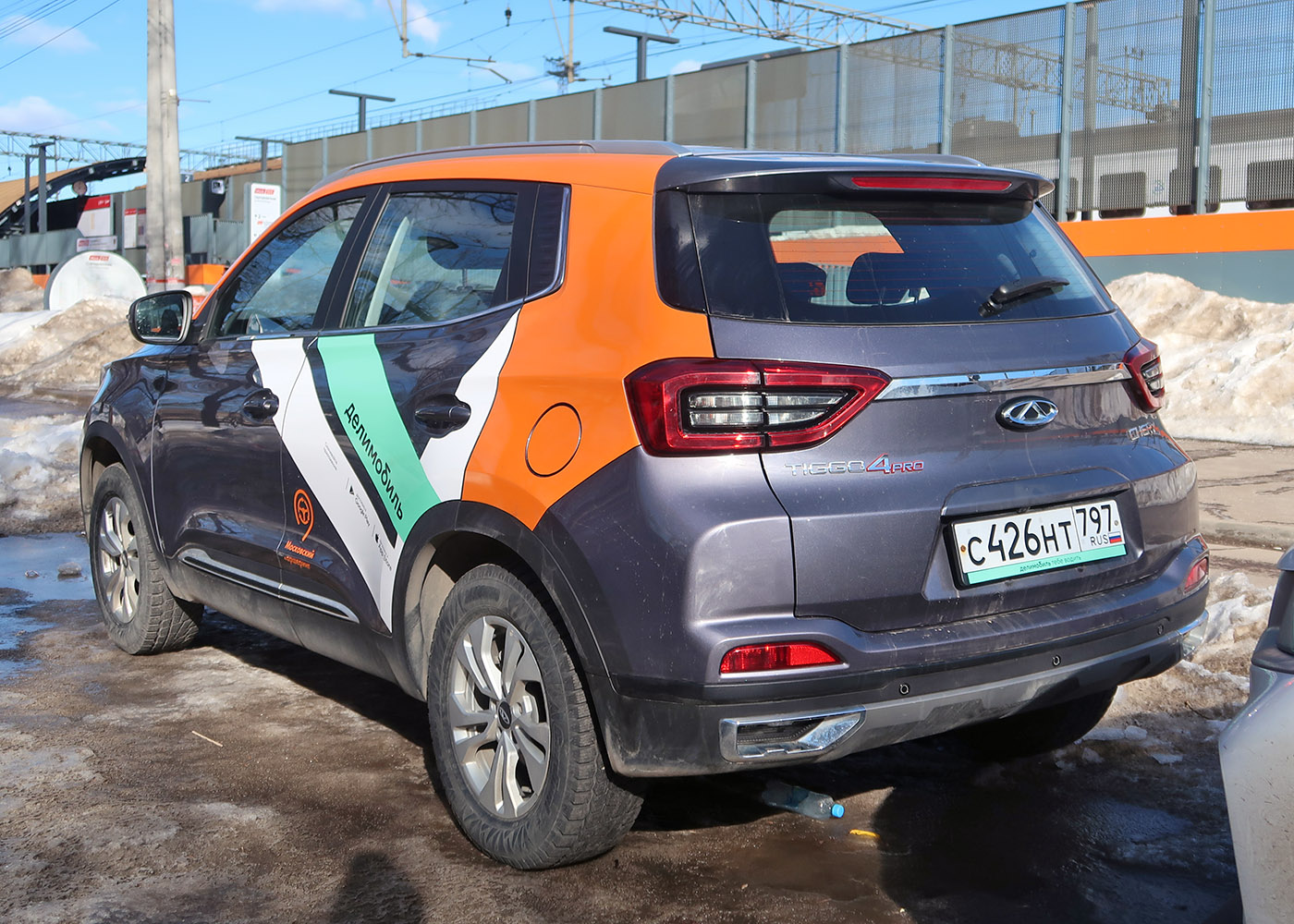 Москва, Chery Tiggo 4 № С 426 НТ 797