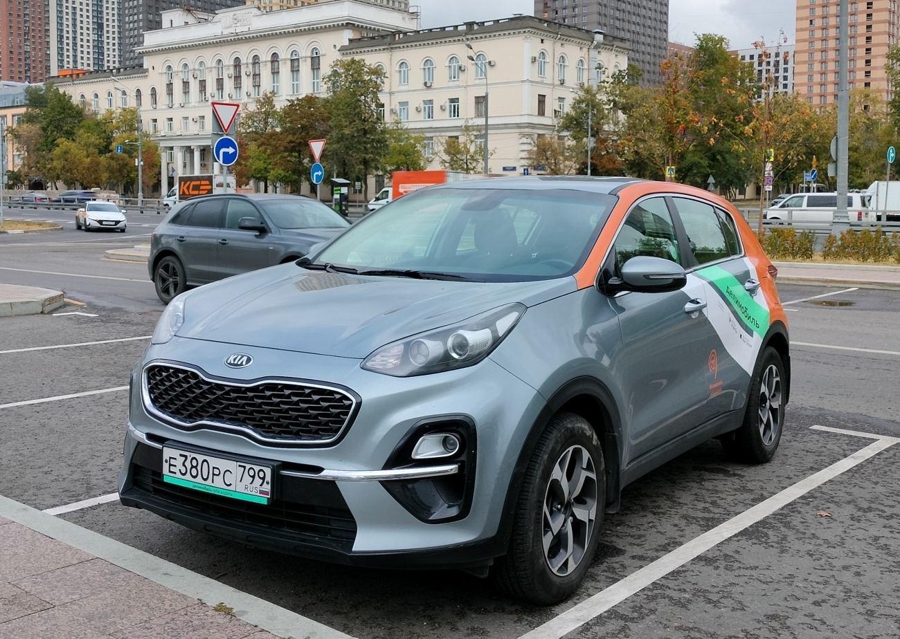 Москва, KIA Sportage № Е 380 РС 799