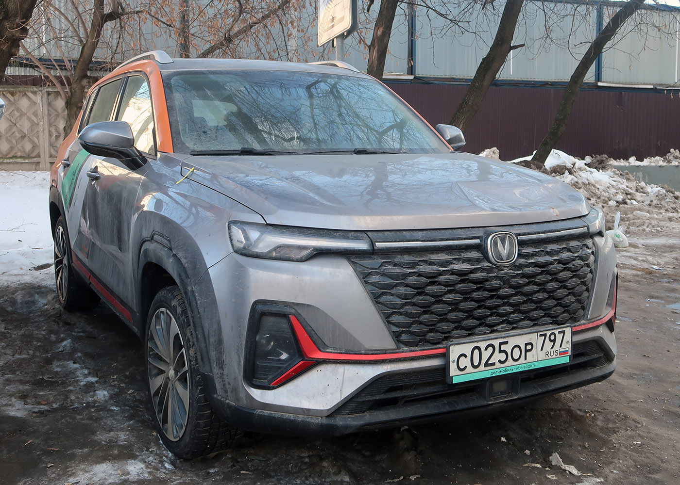 Москва, Changan CS35 № С 025 ОР 797