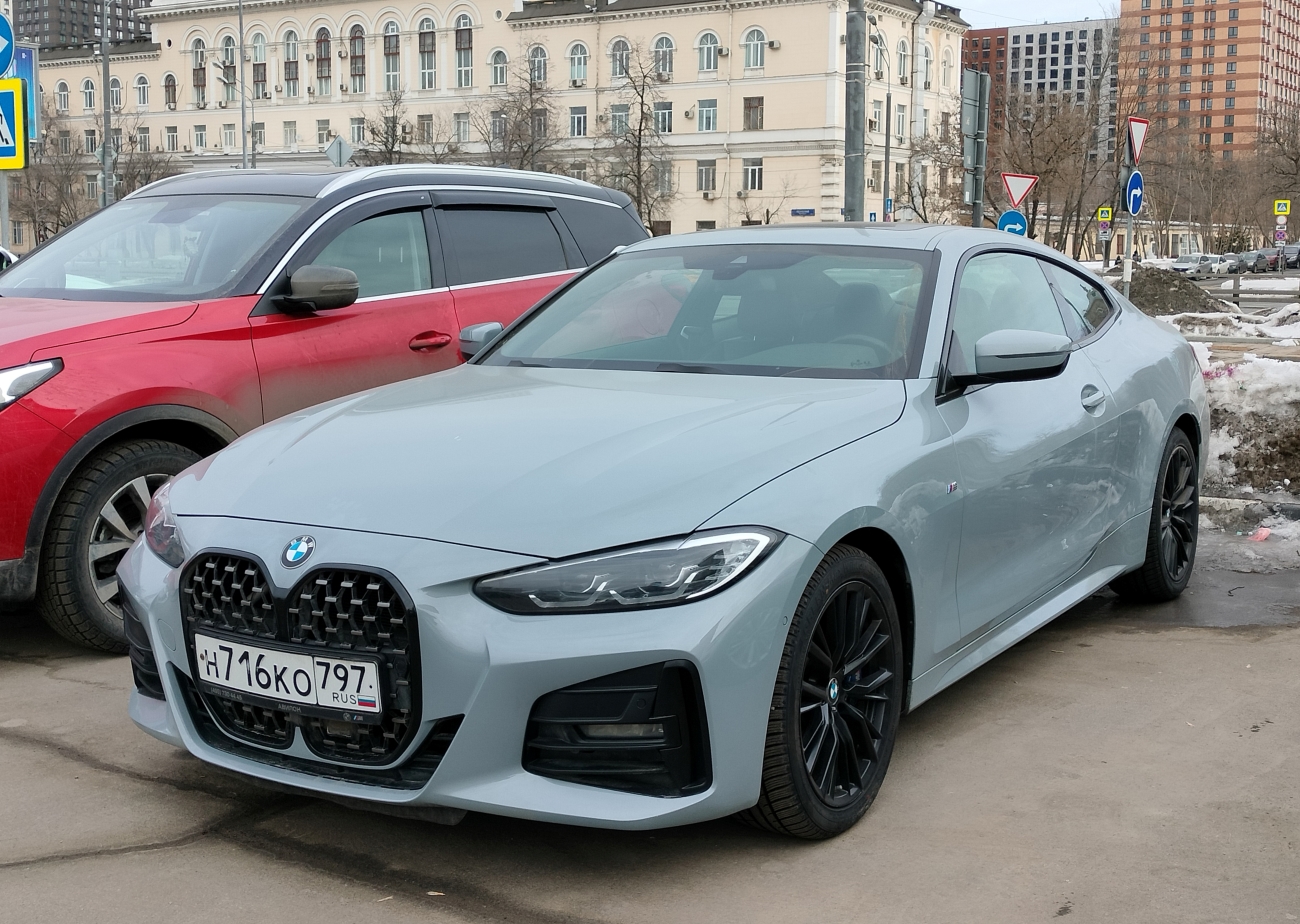 Москва, BMW 4 Series № Н 716 КО 797