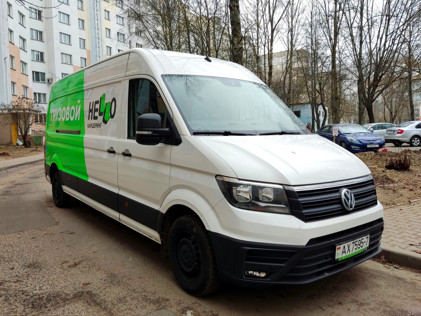 Минск, Volkswagen Crafter № AX 7595-7