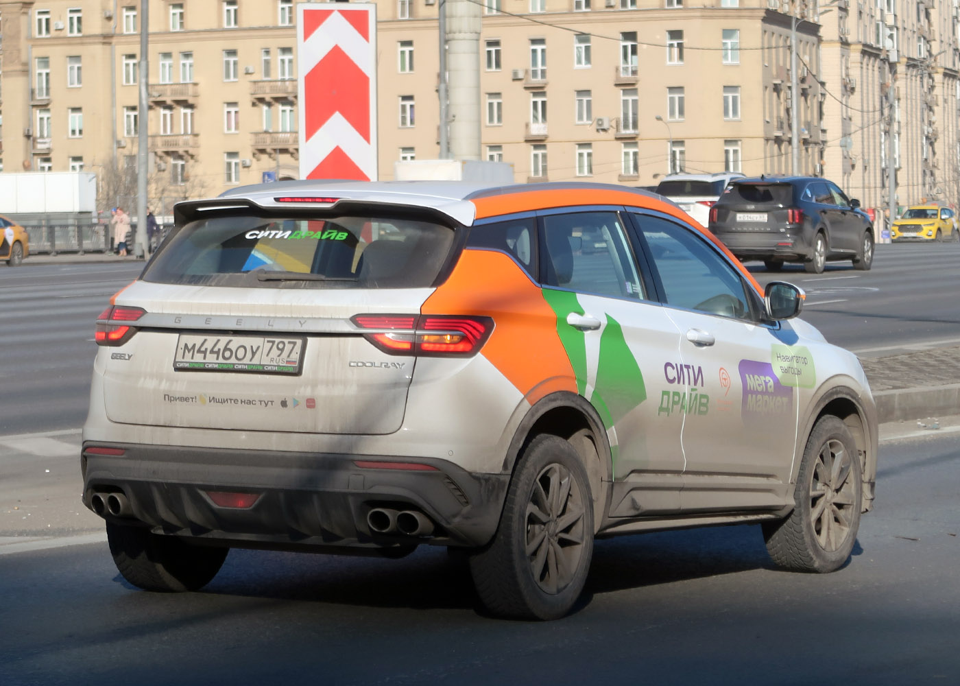 Москва, Geely Coolray № М 446 ОУ 797