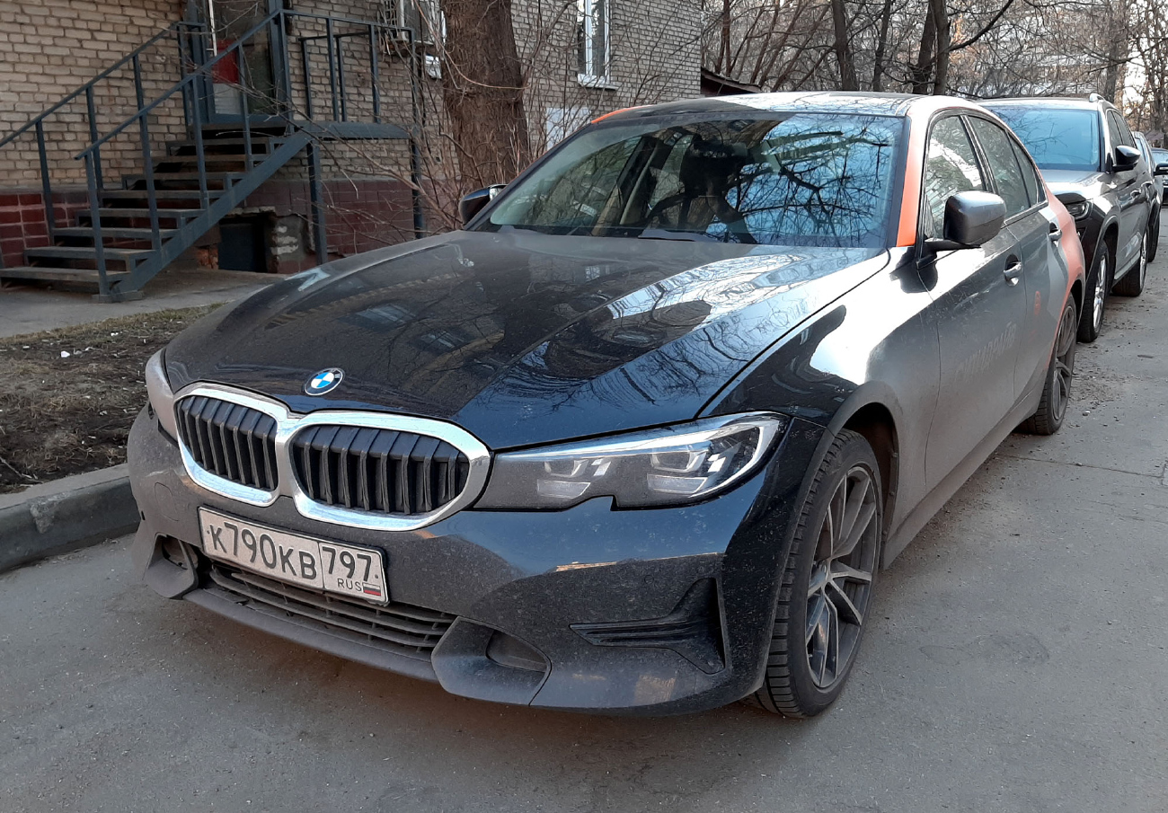 Москва, BMW 3 Series № К 790 КВ 797