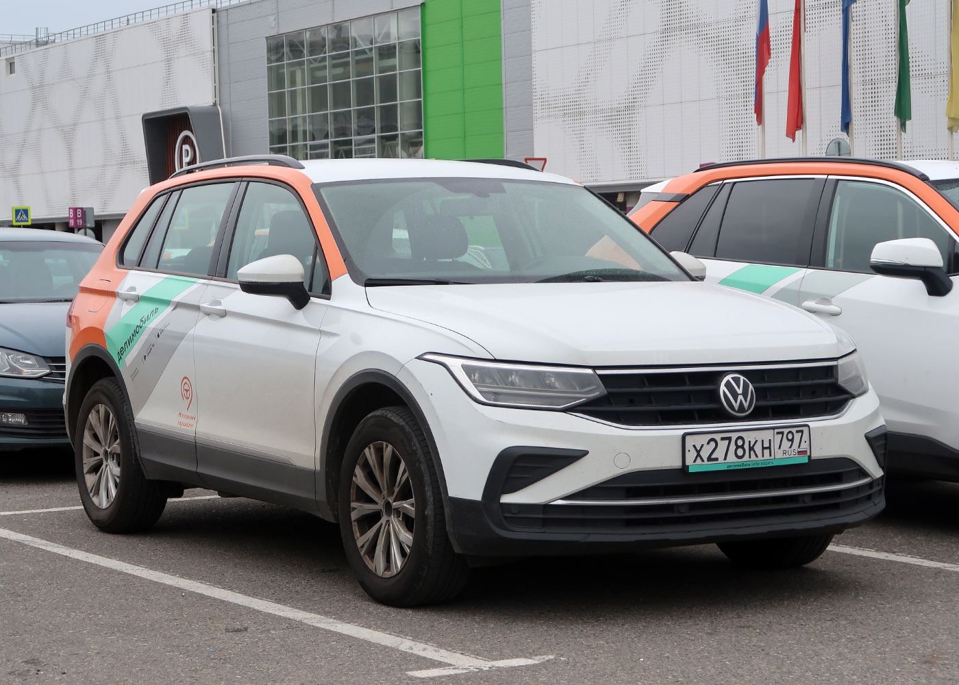 Москва, Volkswagen Tiguan № Х 278 КН 797