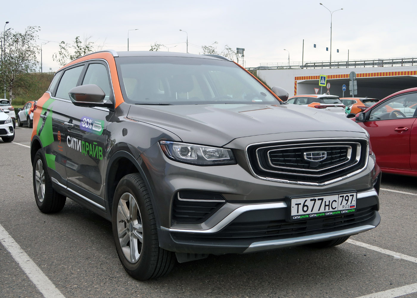 Москва, Geely Atlas № Т 677 НС 797