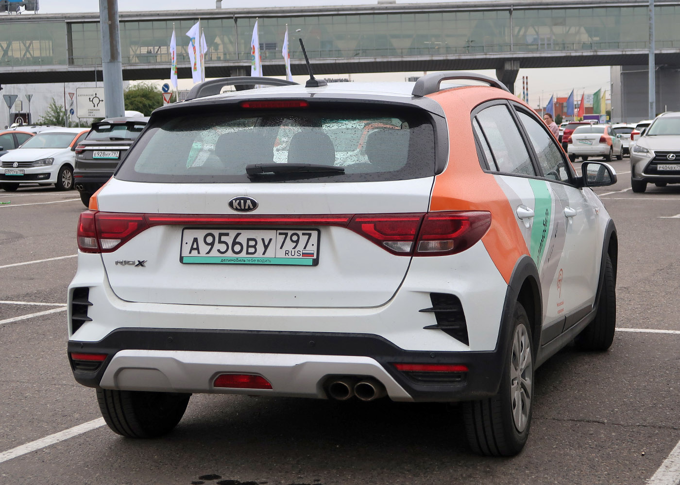 Москва, KIA Rio № А 956 ВУ 797