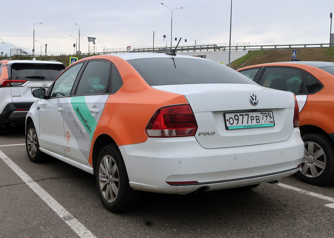 Москва, Volkswagen Polo № О 977 РВ 799