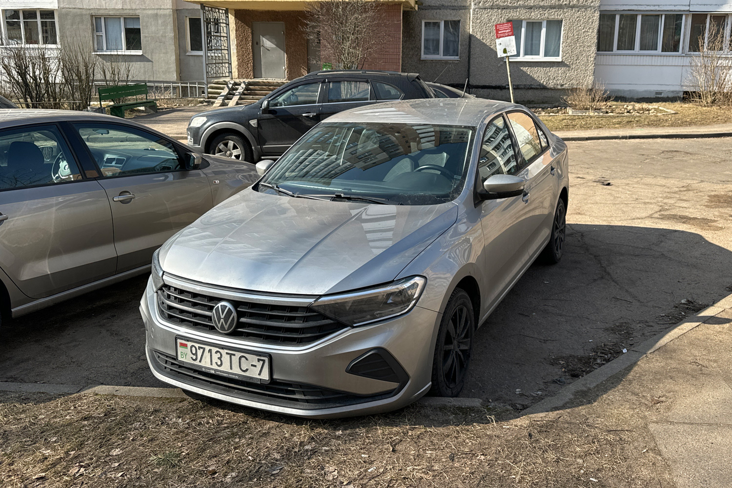 Минск, Volkswagen Polo № 9713 TC-7