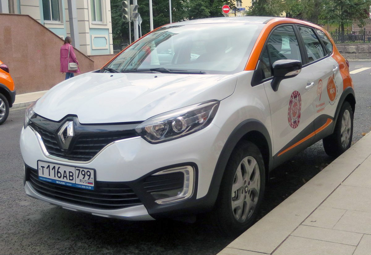 Москва, Renault Kaptur № Т 116 АВ 799