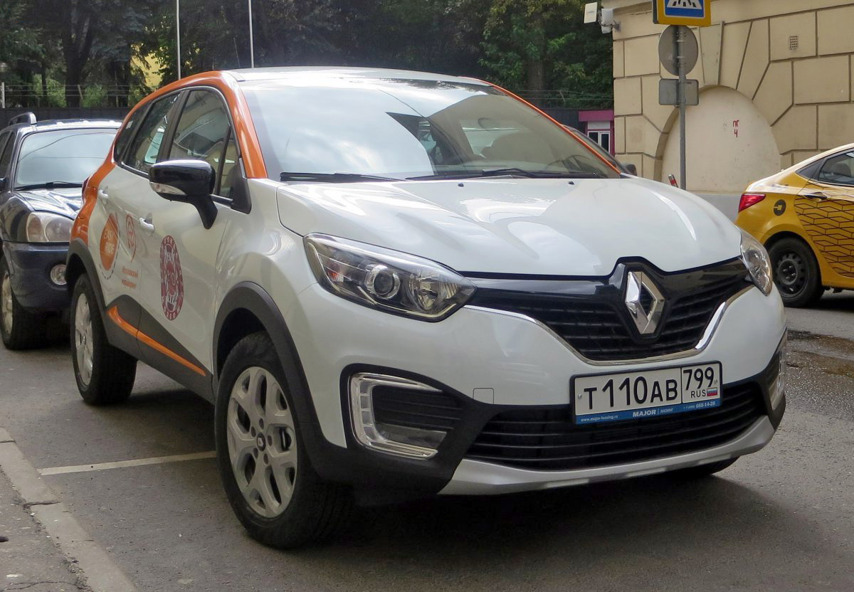 Москва, Renault Kaptur № Т 110 АВ 799