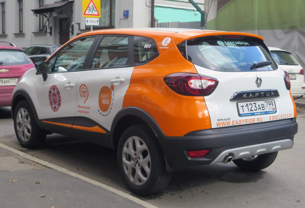 Москва, Renault Kaptur № Т 123 АВ 799