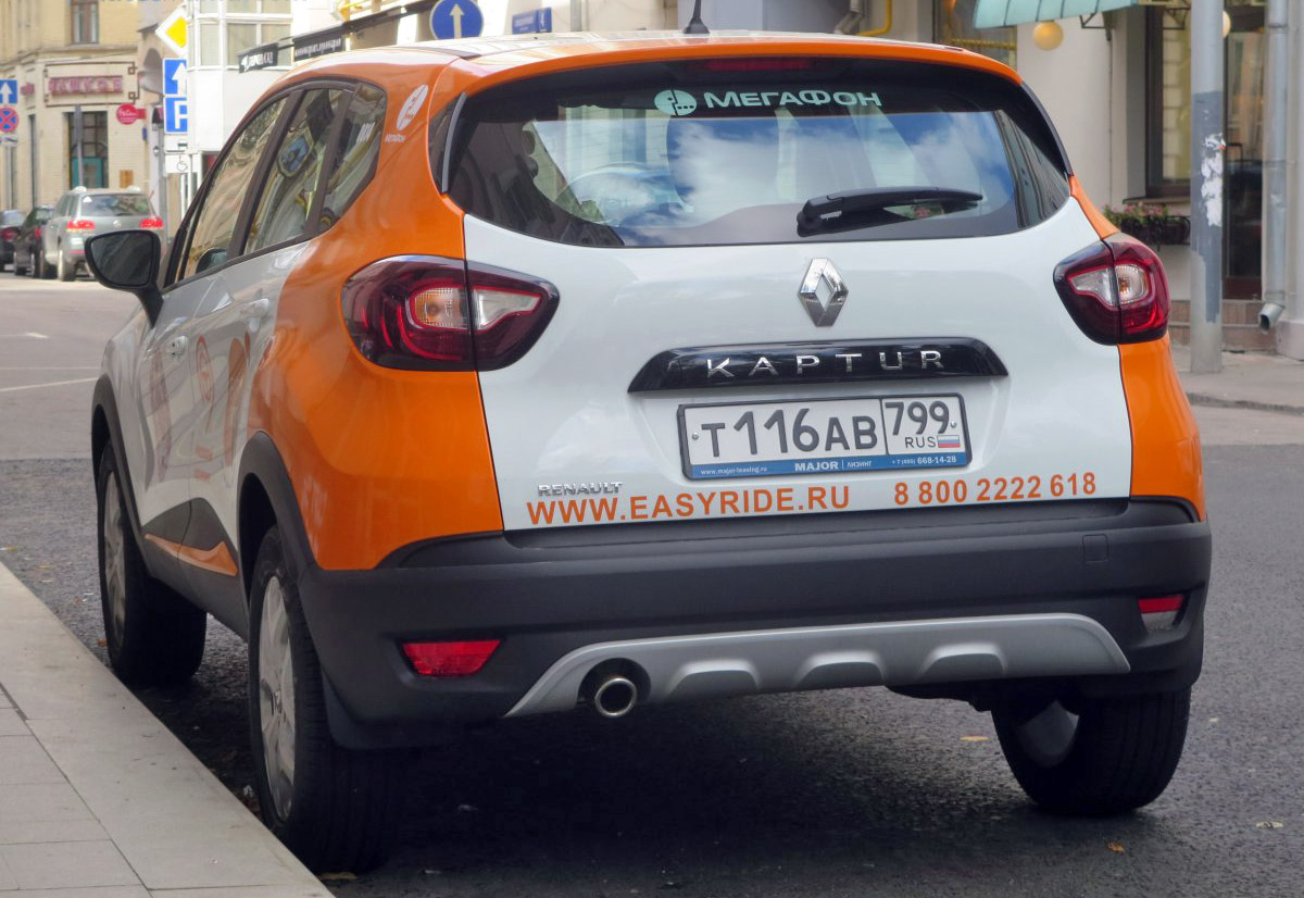 Москва, Renault Kaptur № Т 116 АВ 799