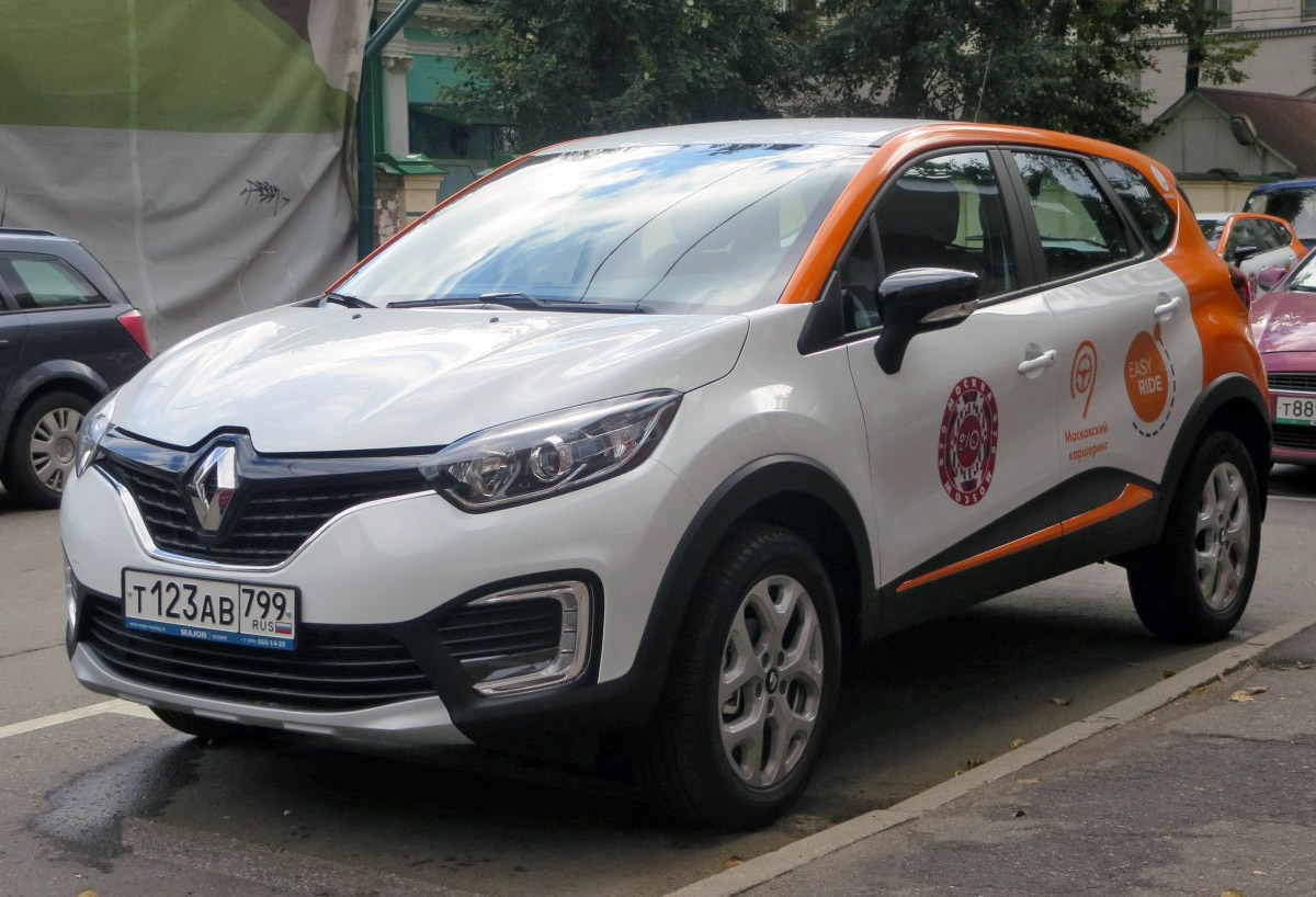 Москва, Renault Kaptur № Т 123 АВ 799