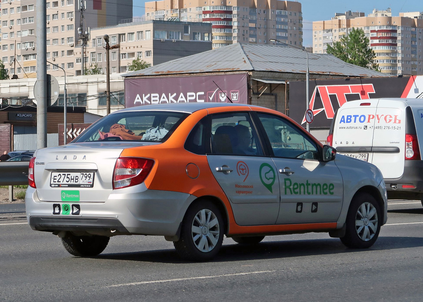 Москва, Lada Granta № Е 275 НВ 799