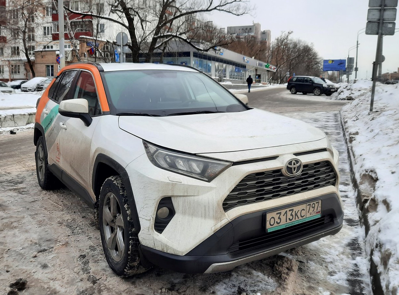 Москва, Toyota RAV4 № О 313 КС 797