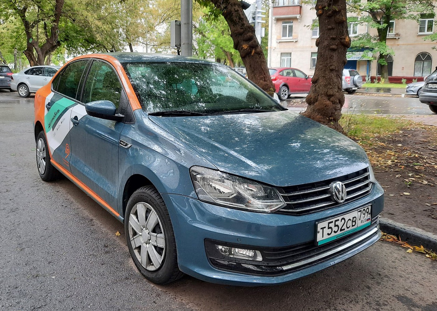 Москва, Volkswagen Polo № Т 552 СВ 799