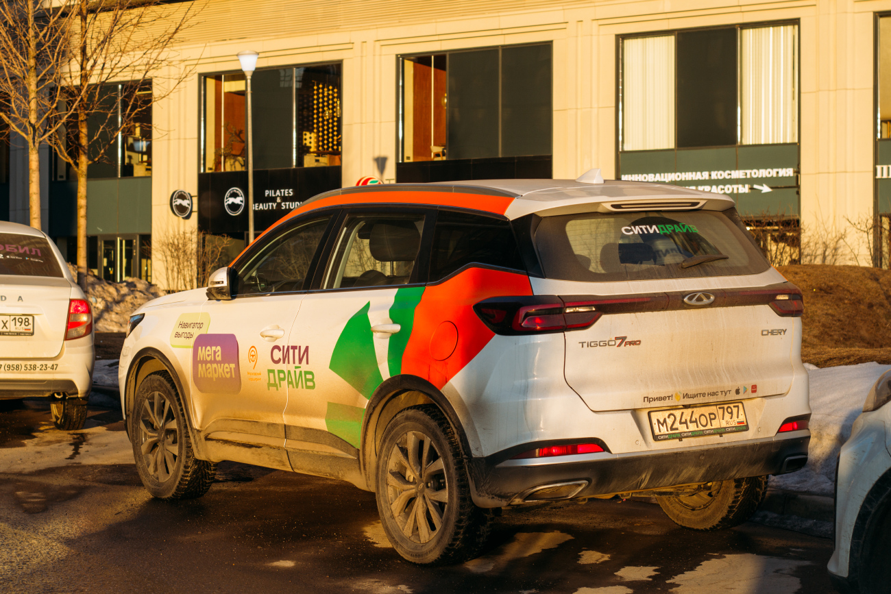 Москва, Chery Tiggo 7 № М 244 ОР 797