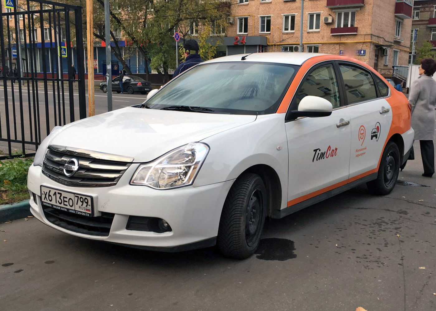 Москва, Nissan Almera № Х 613 ЕО 799