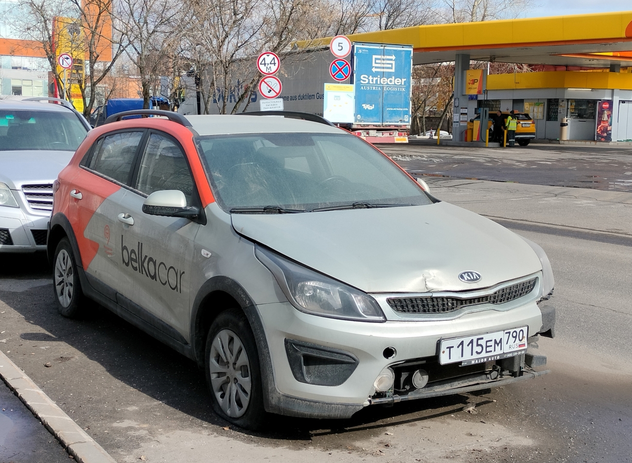 Москва, KIA Rio № Т 115 ЕМ 790