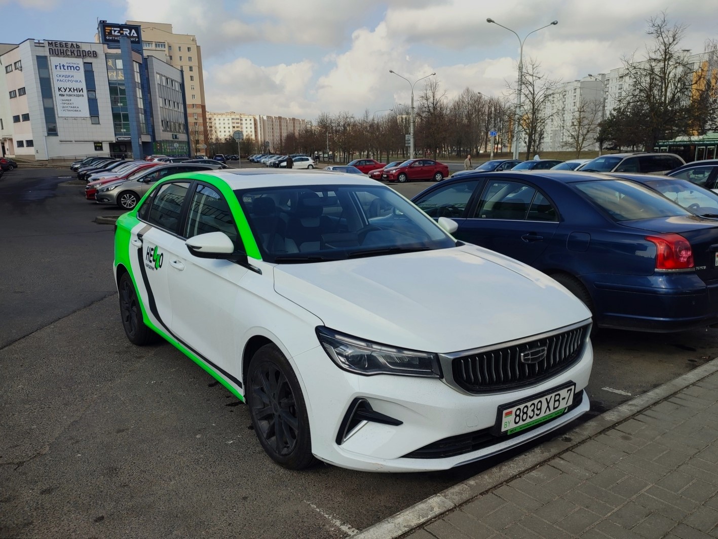 Минск, Geely Emgrand № 8839 XB-7