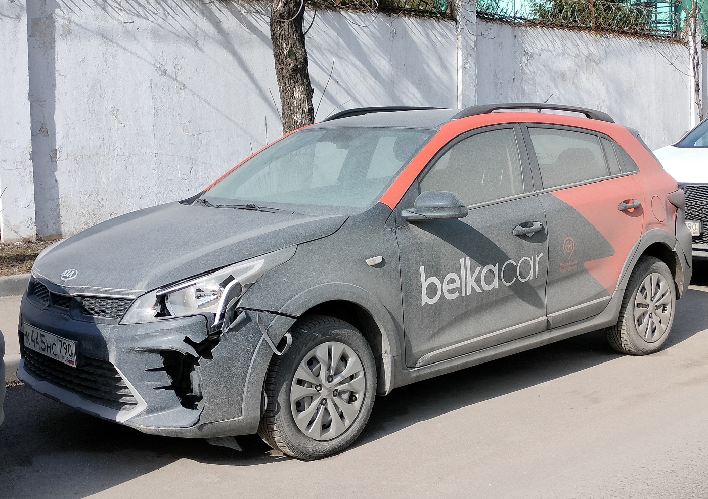 Москва, KIA Rio № К 445 НС 790