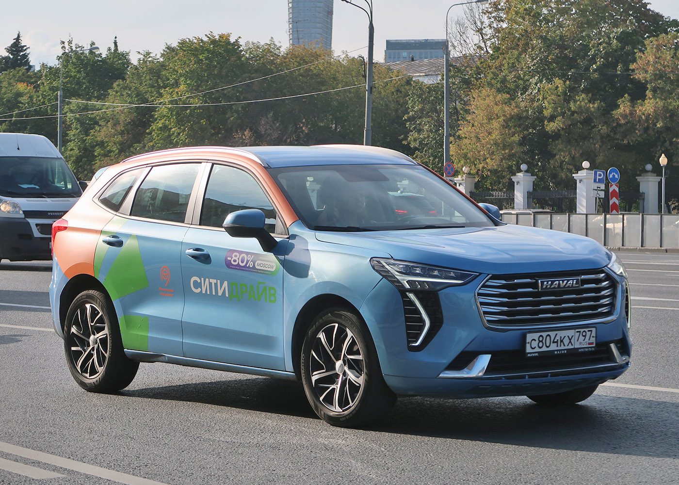 Москва, Haval Jolion № С 804 КХ 797