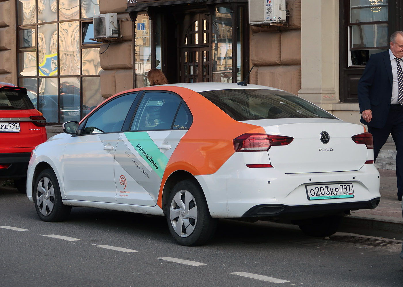 Москва, Volkswagen Polo № О 203 КР 797