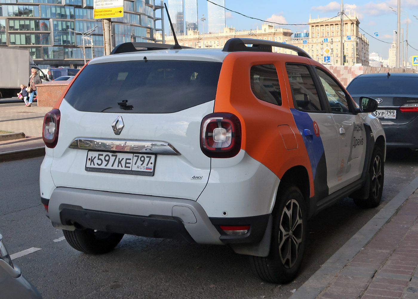 Москва, Renault Duster № К 597 КЕ 797