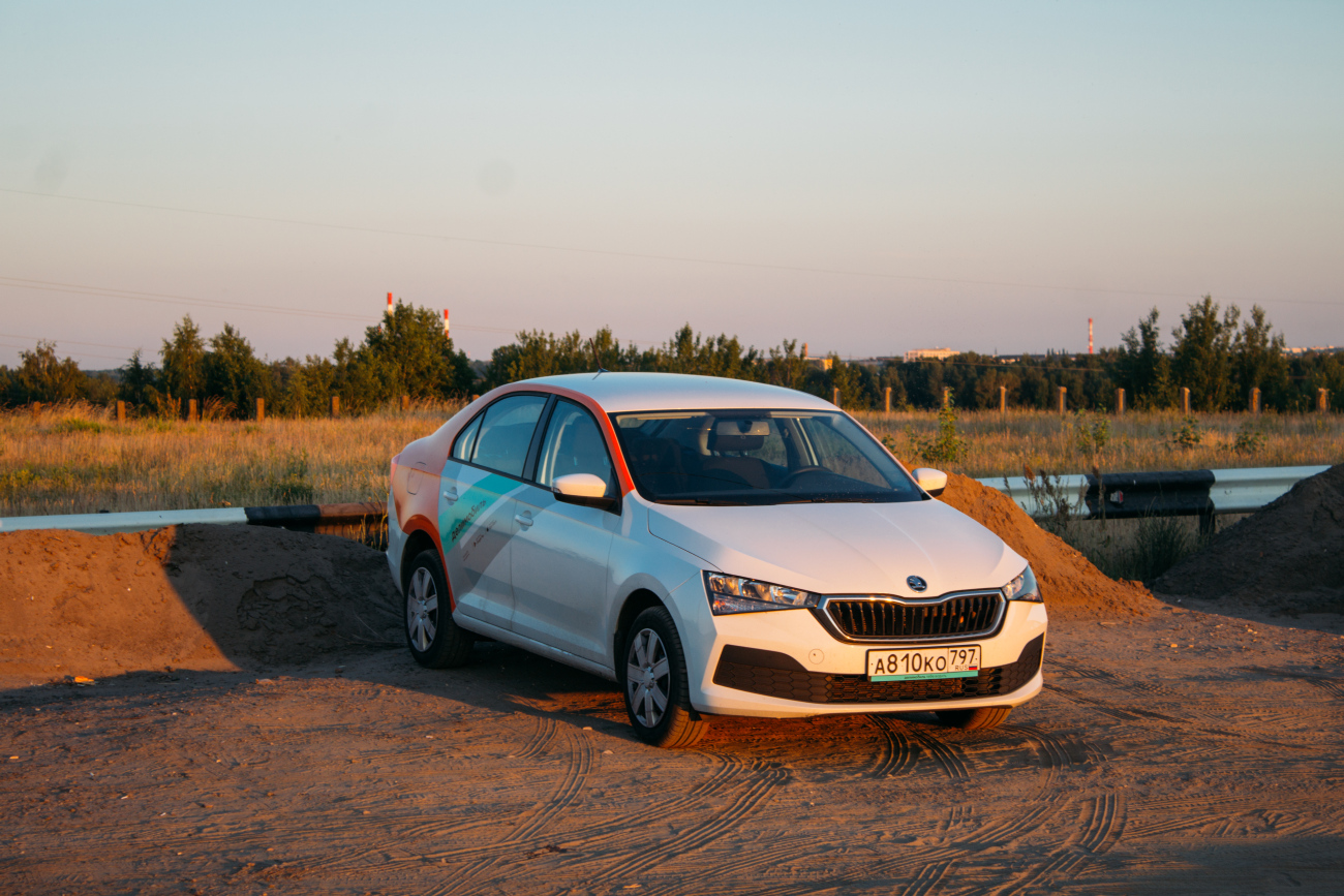 Москва, Škoda Rapid № А 810 КО 797